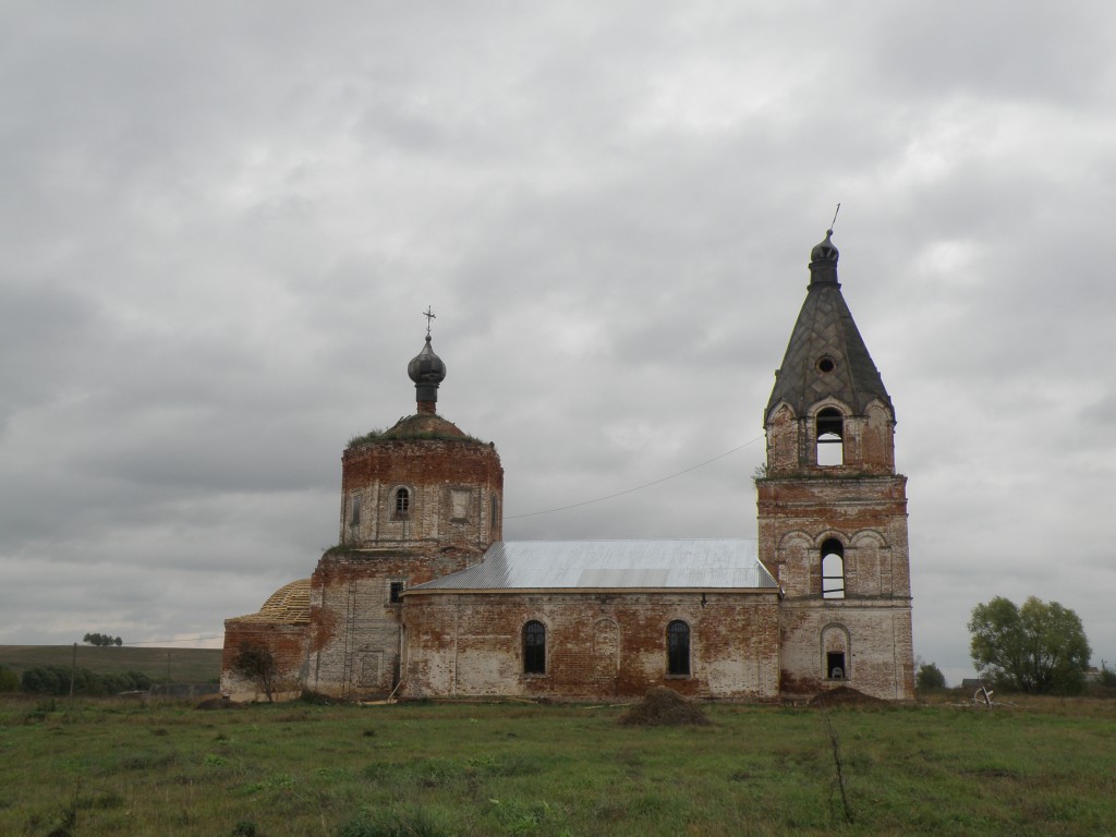 Казыли (Русские Казыли). Церковь Благовещения Пресвятой Богородицы. фасады