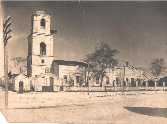Церковь Николая Чудотворца (старая), Пестрецы (Пестречинский район, Республика Татарстан). архивная фотография, Из собрания Пестречинского краеведческого музея (с сайта goskatalog.ru)