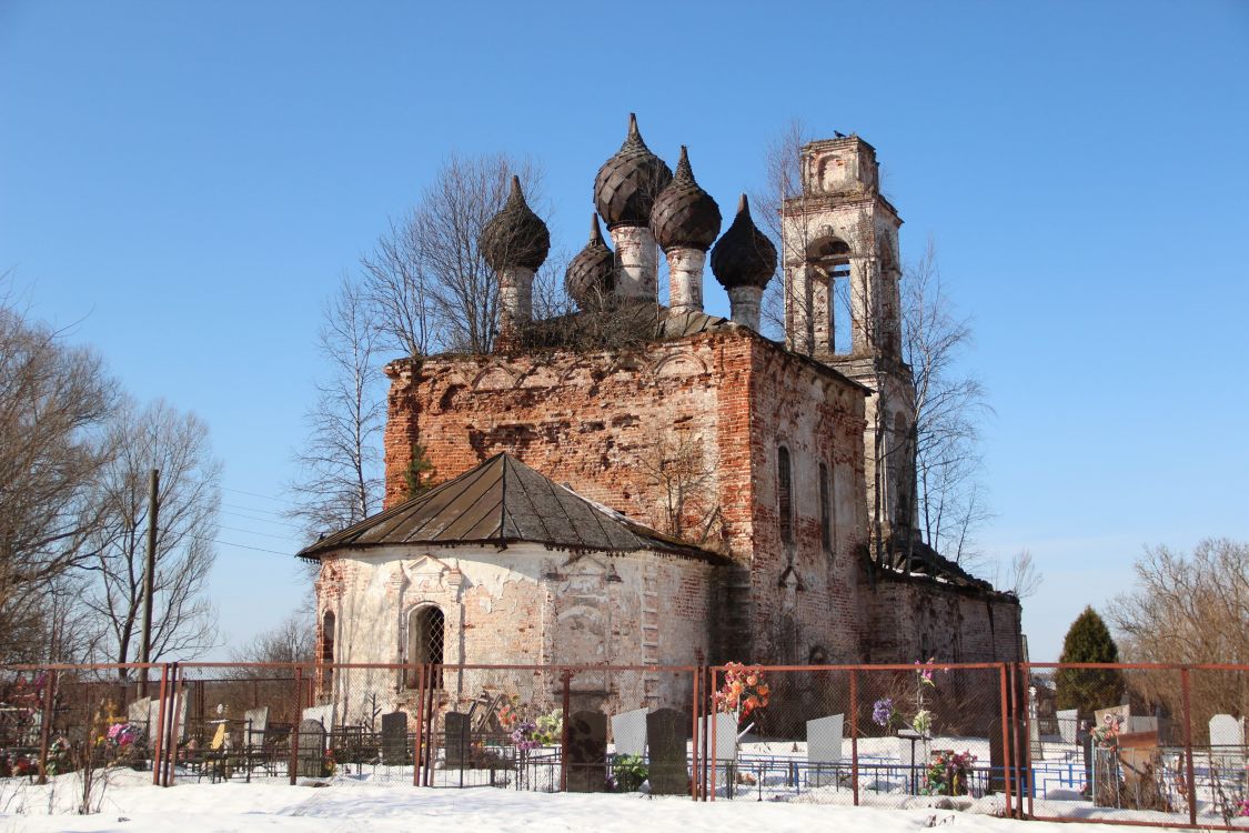 Церковь Рождества Христова, Сырнево (Пошехонский район, Ярославская область). фасады