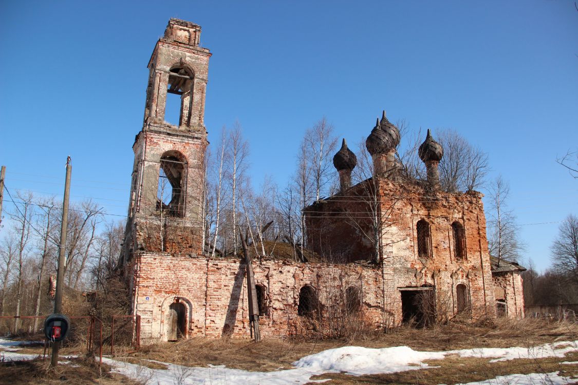 Церковь Рождества Христова, Сырнево (Пошехонский район, Ярославская область). фасады