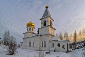 Красная Горка (Верхнечусовские городки). Верхнечусовская Богородице-Казанская Трифонова женская пустынь. Церковь Всех Святых