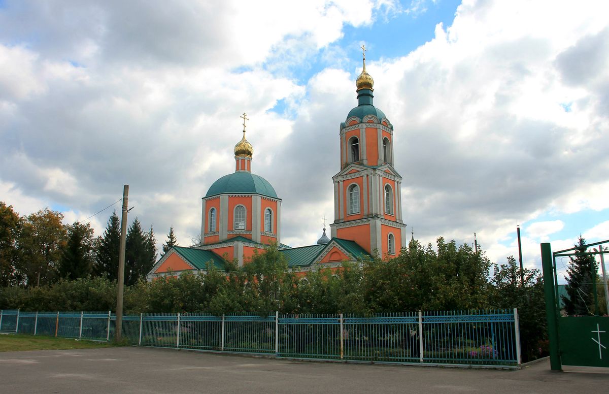 Церковь Иверской иконы Божией Матери, Эртиль (Эртильский район, Воронежская область). фасады