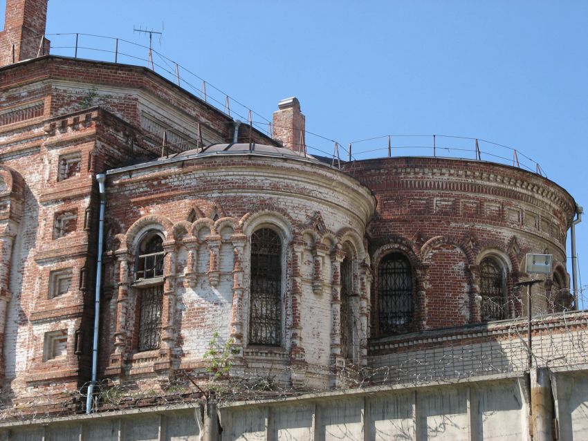 Кировский район. Церковь Макария Унженского и Желтоводского в Адмиралтейской слободе. архитектурные детали