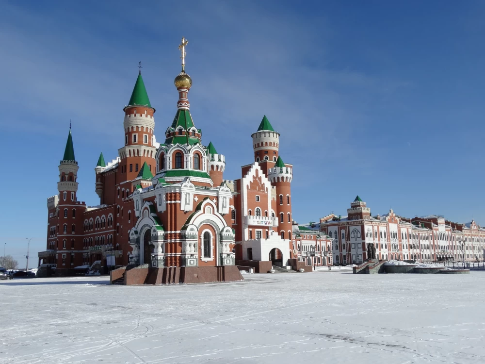 Часовня Петра и Февронии, Йошкар-Ола (Йошкар-Ола, город, Республика Марий Эл). фасады