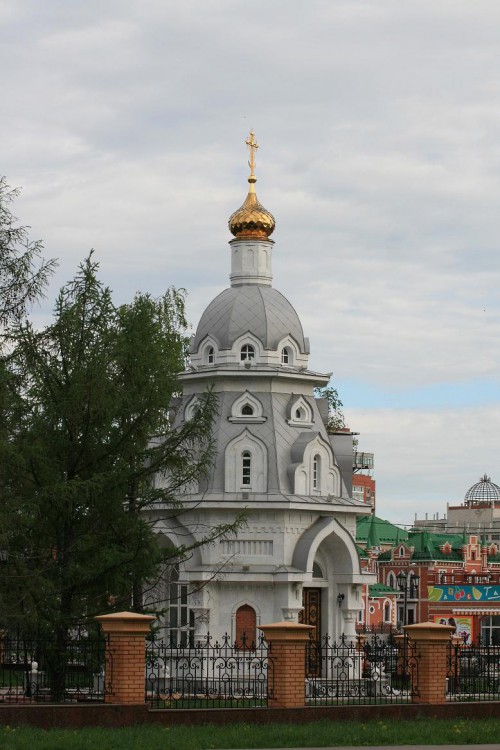 Часовня Всех Святых, в земле Российской просиявших, Йошкар-Ола (Йошкар-Ола, город, Республика Марий Эл). фасады