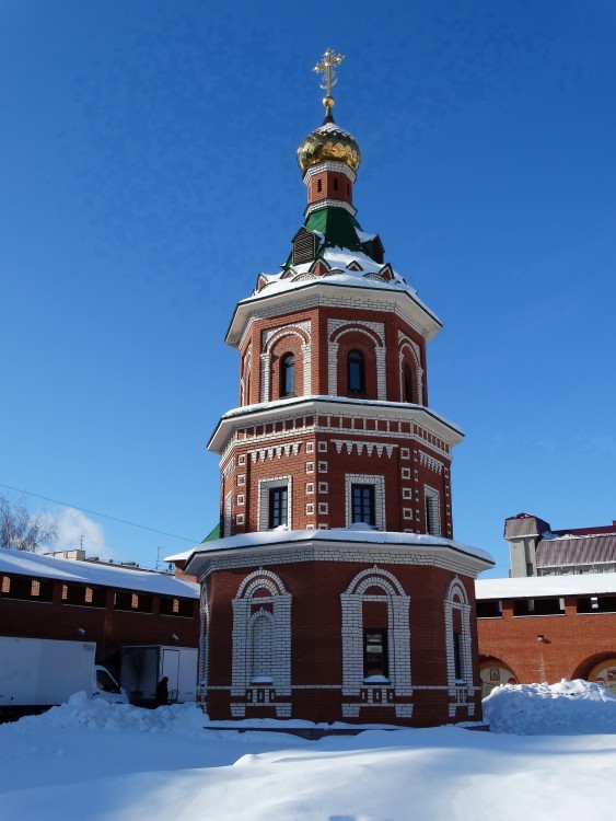 Часовня Покрова Пресвятой Богородицы в Царевококшайском кремле, Йошкар-Ола (Йошкар-Ола, город, Республика Марий Эл). фасады