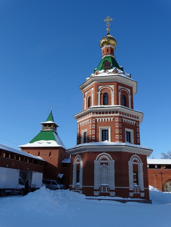 Часовня Покрова Пресвятой Богородицы в Царевококшайском кремле, Йошкар-Ола (Йошкар-Ола, город, Республика Марий Эл). фасады