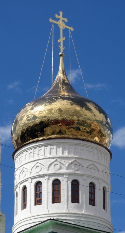 Церковь Входа Господня в Иерусалим, Йошкар-Ола (Йошкар-Ола, город, Республика Марий Эл). архитектурные детали, Завершение основного объема храма
