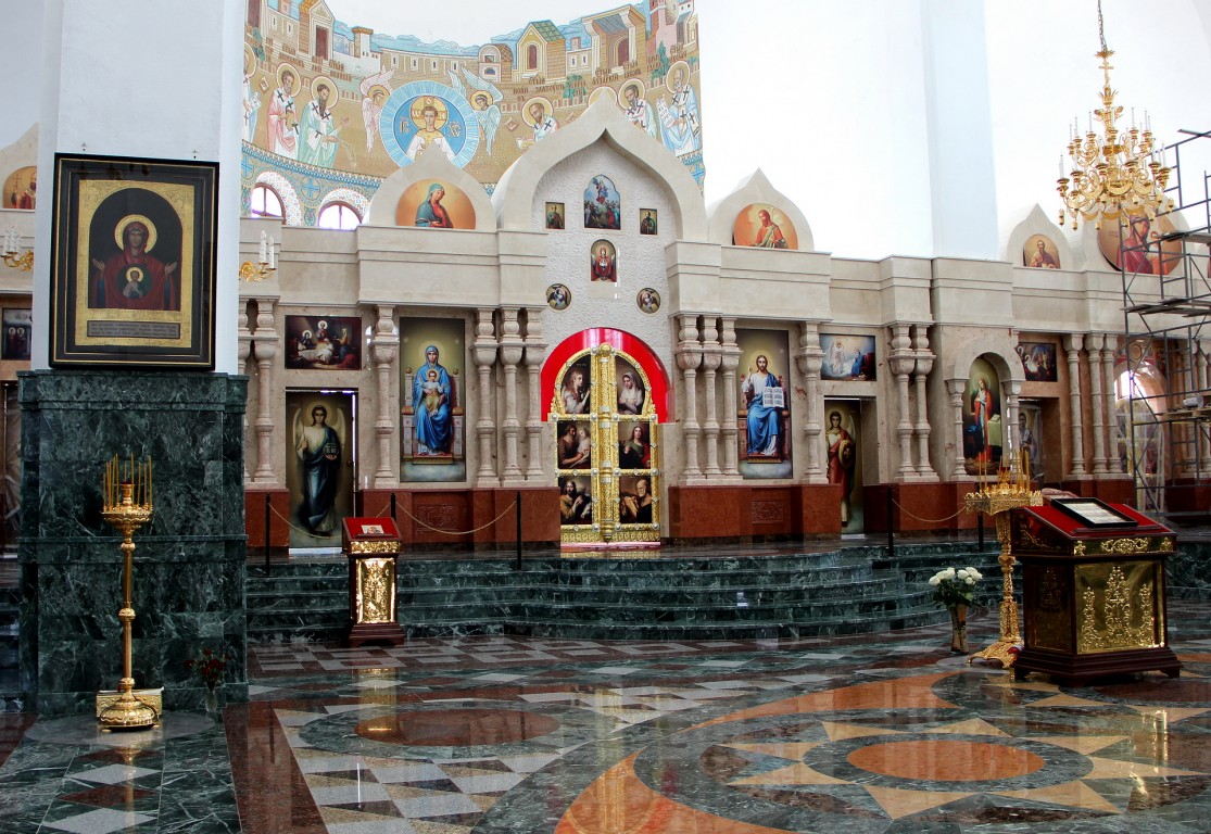Йошкар-Ола. Кафедральный собор Благовещения Пресвятой Богородицы. интерьер и убранство