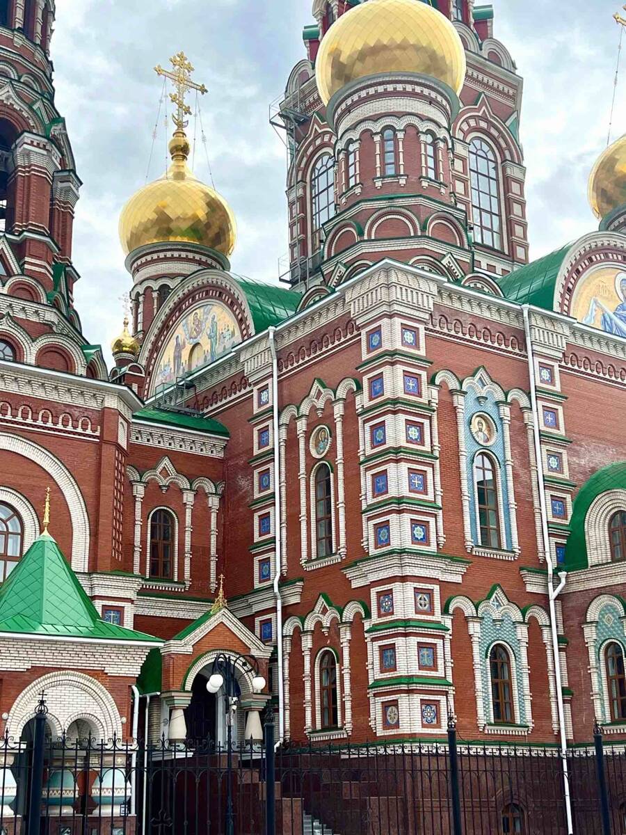 Кафедральный собор Благовещения Пресвятой Богородицы, Йошкар-Ола (Йошкар-Ола, город, Республика Марий Эл). архитектурные детали