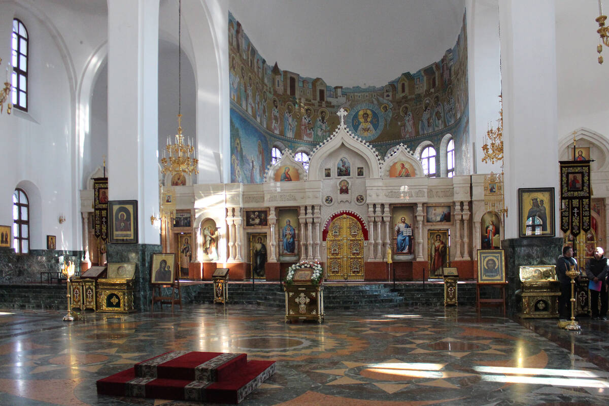 Кафедральный собор Благовещения Пресвятой Богородицы, Йошкар-Ола (Йошкар-Ола, город, Республика Марий Эл). интерьер и убранство,  