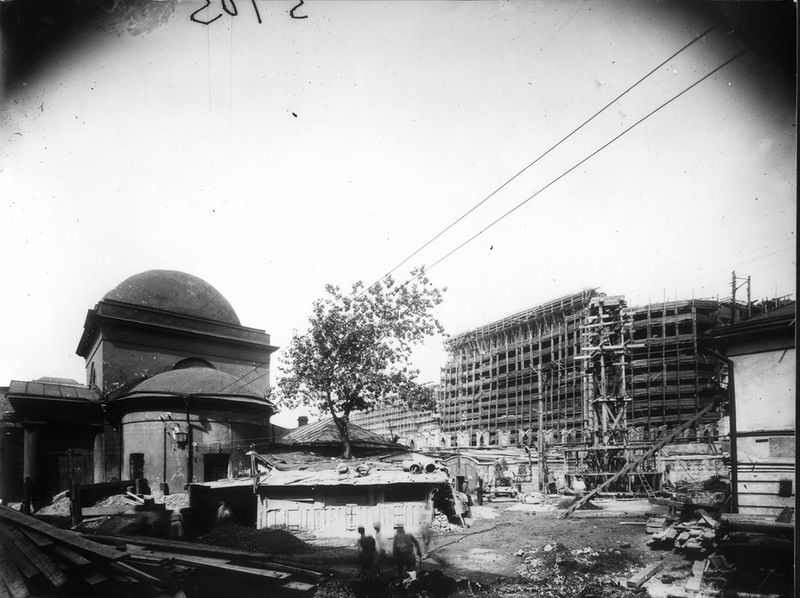 Тверской. Церковь Троицы Живоначальной, что в Полях. архивная фотография