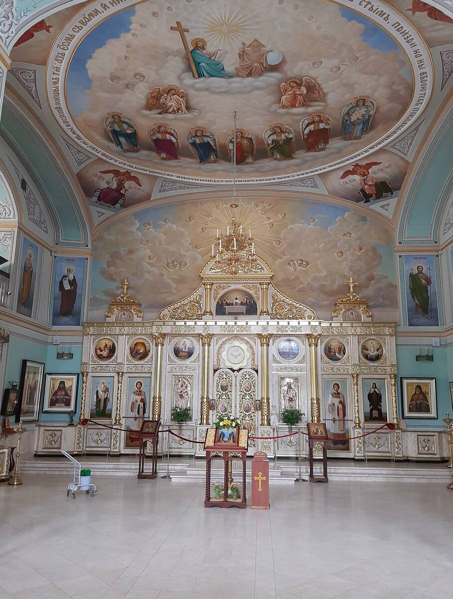 Церковь Митрофана Воронежского при Архиерейском доме, Пермь (Пермь, город, Пермский край). интерьер и убранство