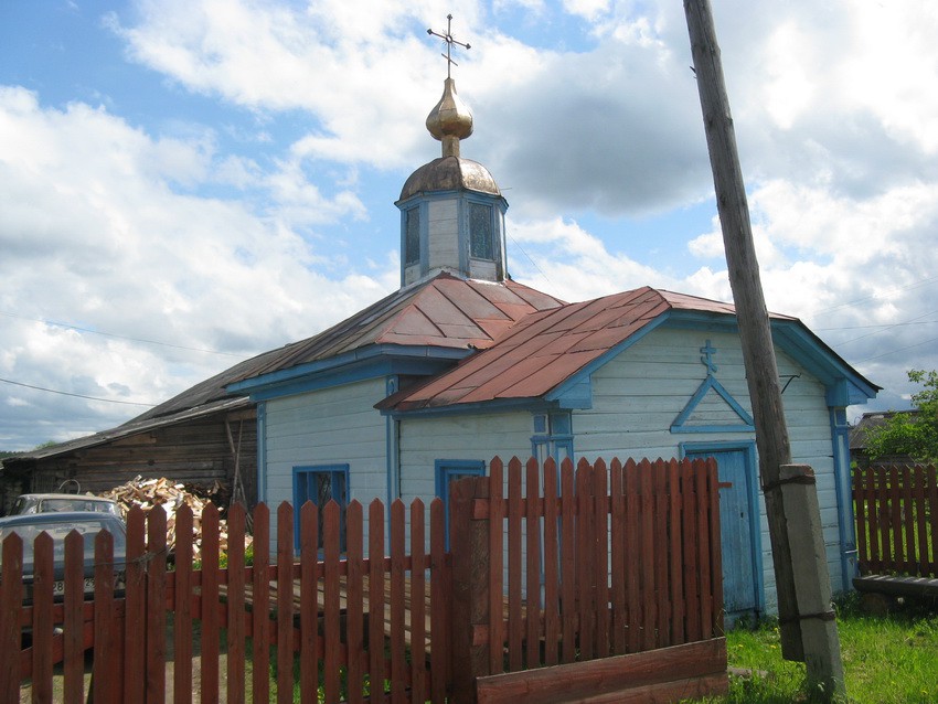Часовня Казанской иконы Божией Матери, Теребино (Вельский район, Архангельская область). фасады