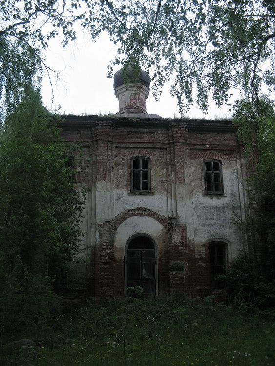 Церковь Николая Чудотворца, Ворониха (Осташево) (Верховажский район, Вологодская область). фасады