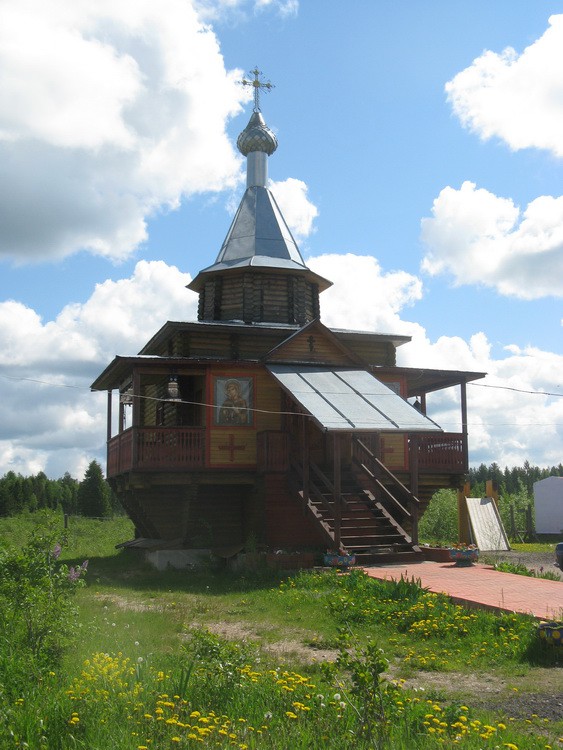 Кулой. Церковь Феодоровской иконы Божией Матери. фасады