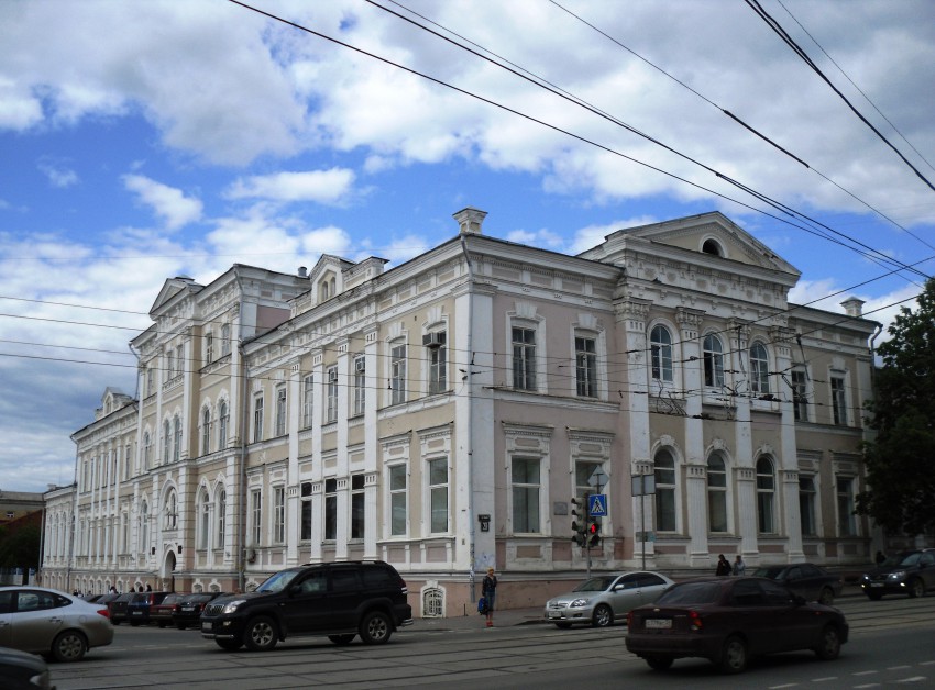 Церковь Кирилла и Мефодия при духовном училище, Пермь (Пермь, город, Пермский край). фасады, Общий вид
