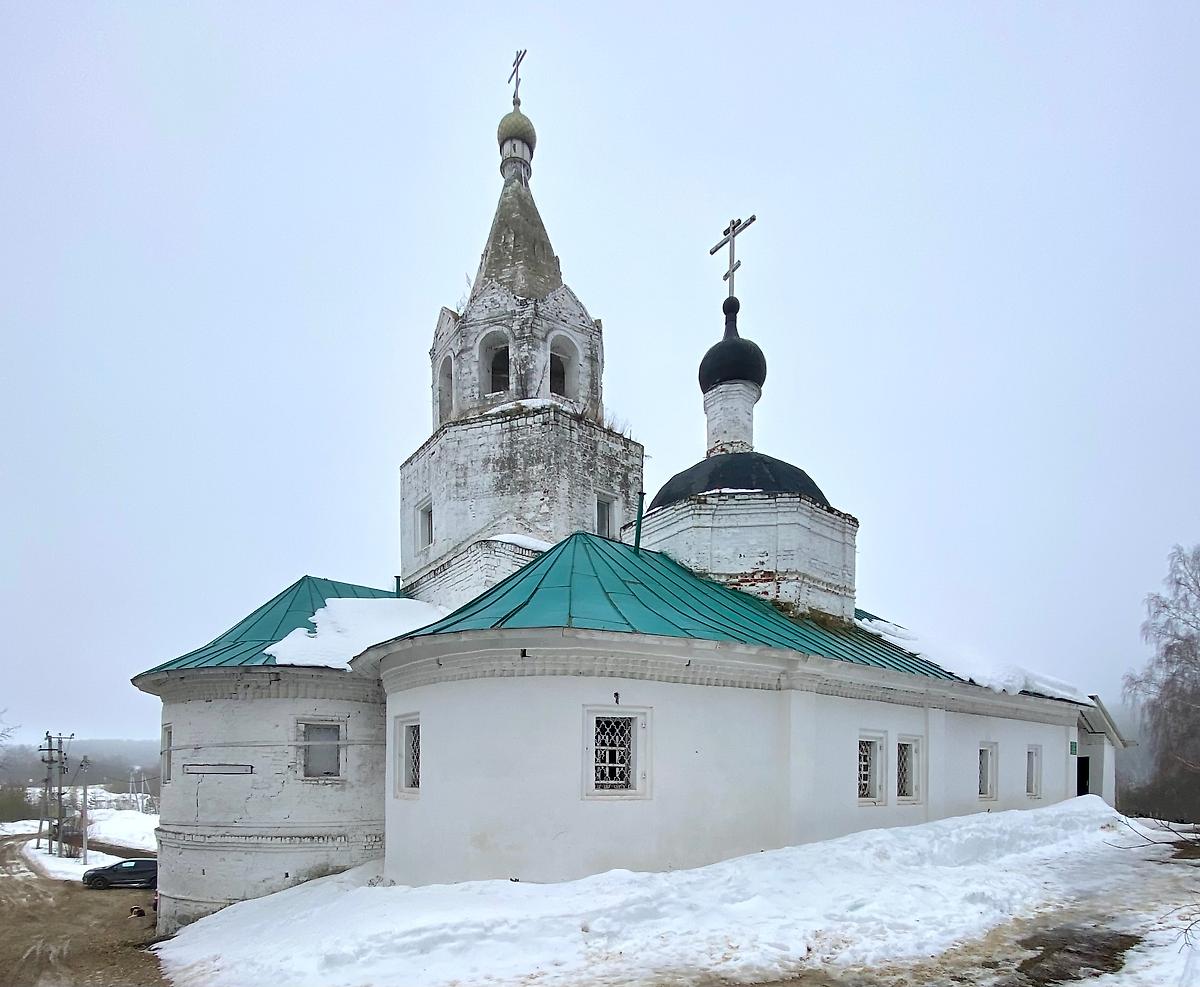 Вид с северо-востока, фасады. Церковь Усекновения главы Иоанна Предтечи, Потаниха (Высокогорский район, Республика Татарстан)