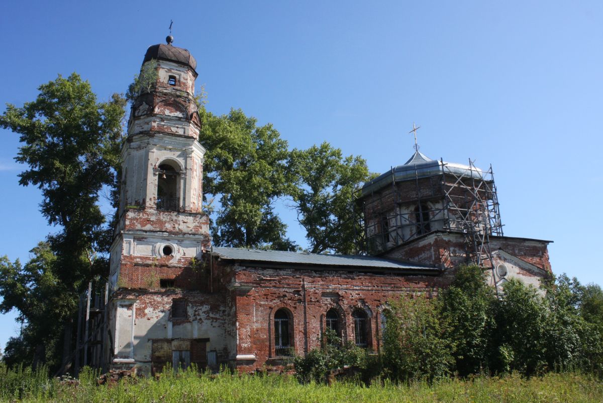 Церковь Успения Пресвятой Богородицы, Садыково (Калининский район, Тверская область). фасады