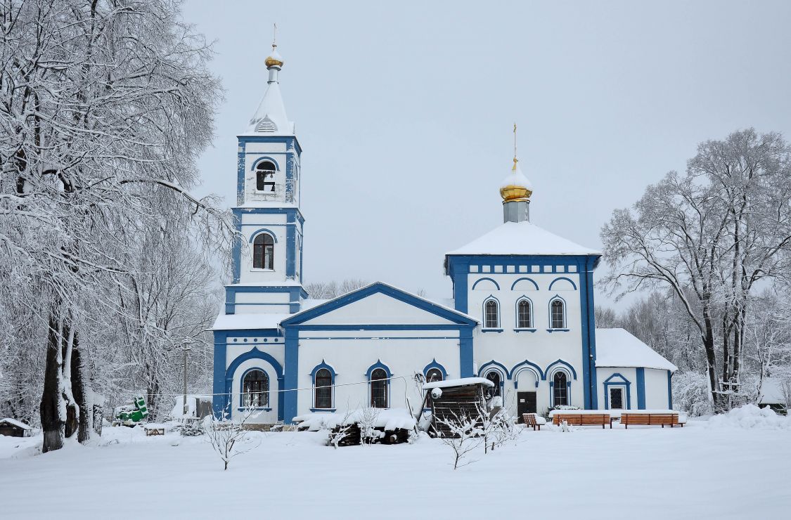 Щербинино. Церковь Рождества Пресвятой Богородицы. фасады