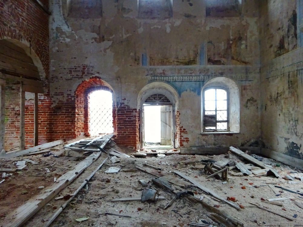 Церковь Михаила Архангела, Ефремово (Угличский район, Ярославская область). интерьер и убранство