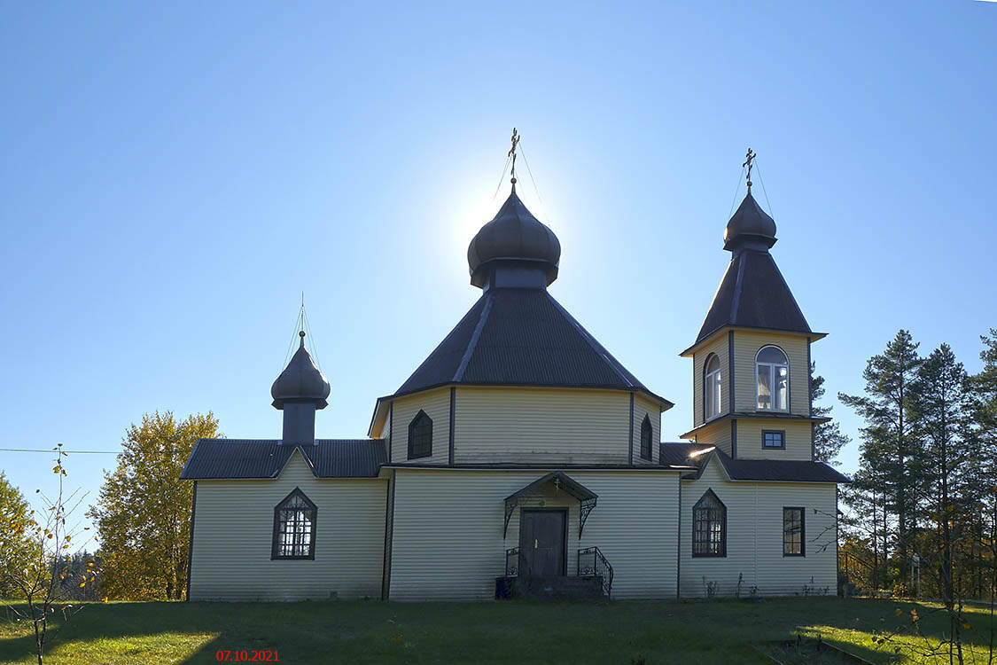 Церковь Михаила Архангела, Боровёнка (Окуловский район, Новгородская область). художественные фотографии