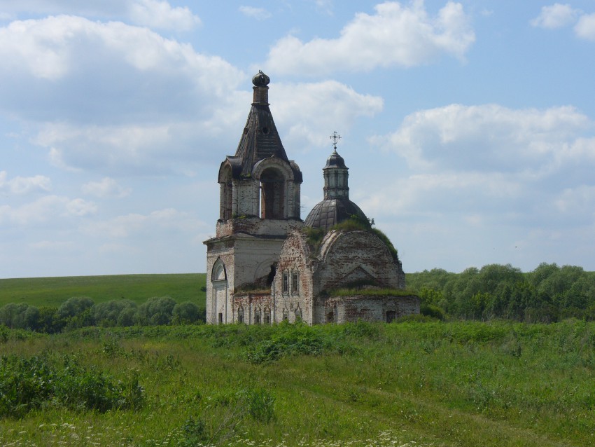 Елагино, урочище. Церковь Вознесения Господня. фасады