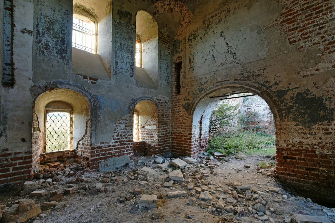 Церковь Вознесения Господня, Елагино, урочище (Пестречинский район, Республика Татарстан). интерьер и убранство, Юго-западная сторона основного объема