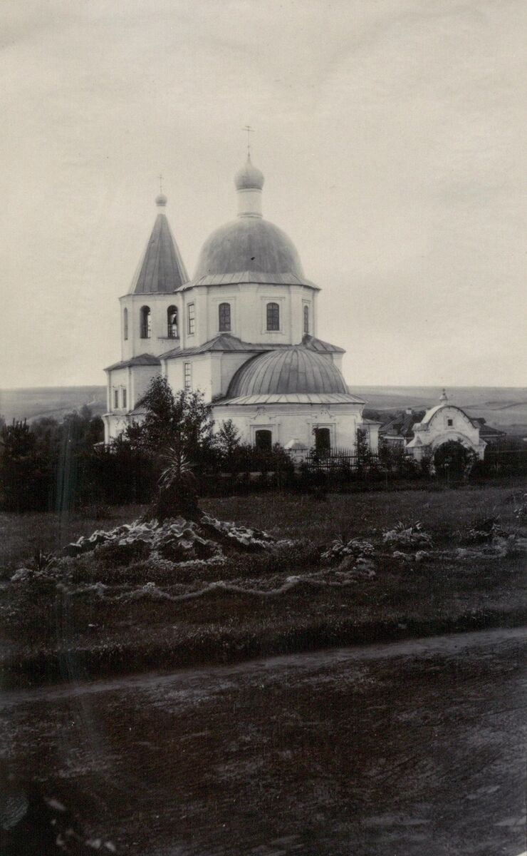 Церковь Казанской иконы Божией Матери, Черемышево (Пестречинский район, Республика Татарстан). архивная фотография, Фото 1908 года из частной коллекции