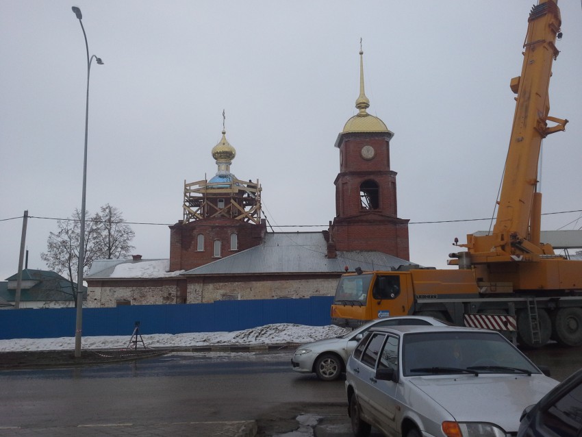 Тюлячи. Церковь Покрова Пресвятой Богородицы. фасады