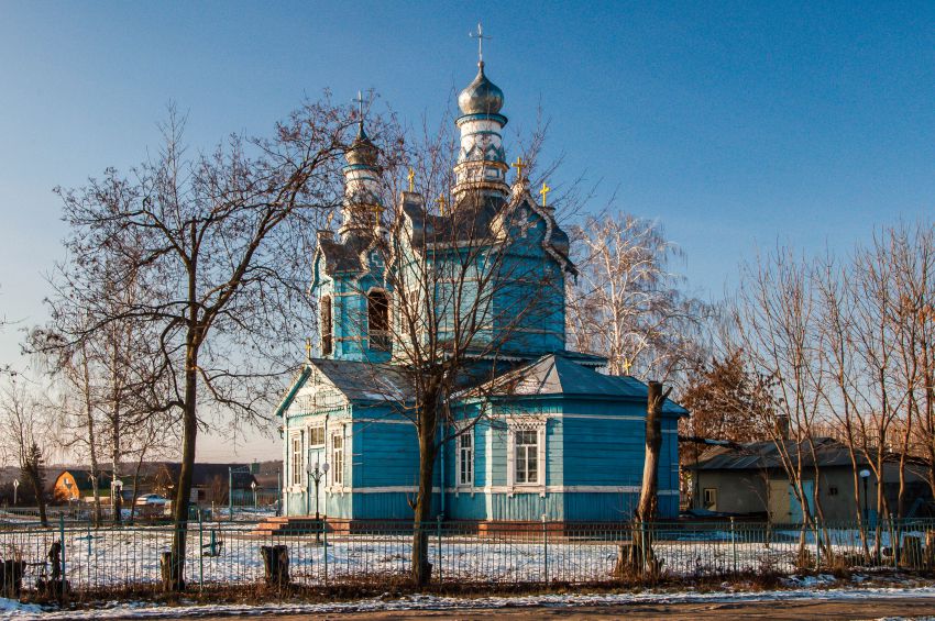 Терновое. Церковь Михаила Архангела. общий вид в ландшафте