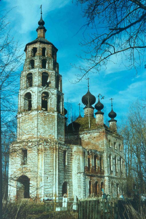 Николо-Раменье. Церковь Николая Чудотворца. фасады, 1996
