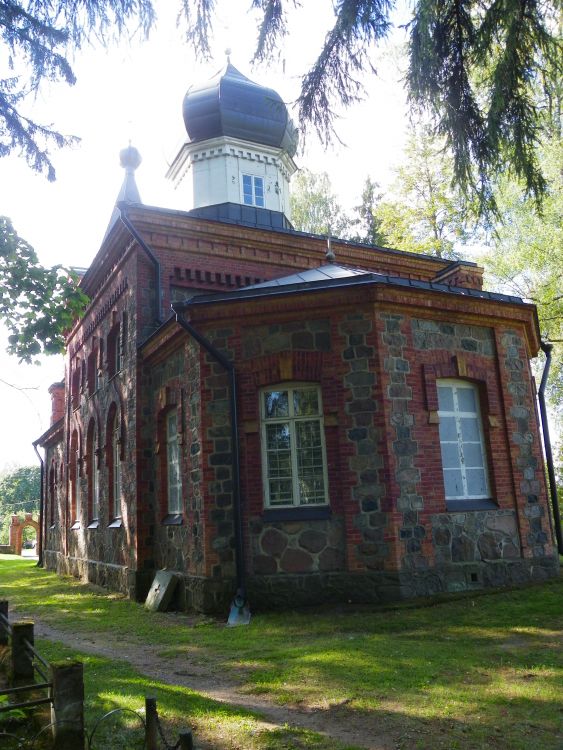 Церковь Георгия Победоносца, Вярска (Пылвамаа, Эстония). фасады