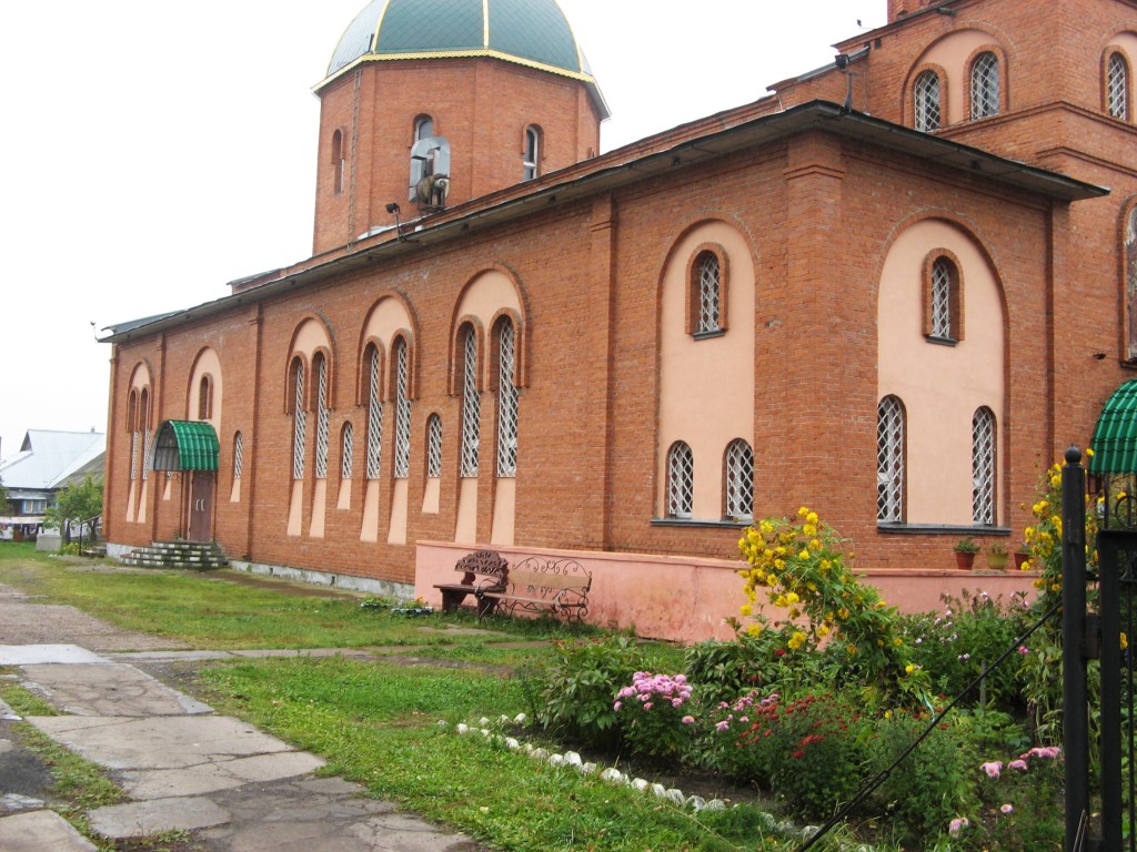 Шумерля. Церковь Серафима Саровского. фасады, Северный фасад церкви 
