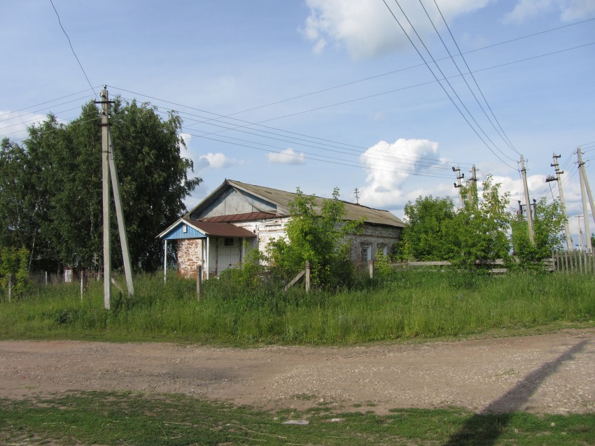 Церковь Грузинской иконы Божией Матери, Туруново (Чебоксарский район, Республика Чувашия). общий вид в ландшафте