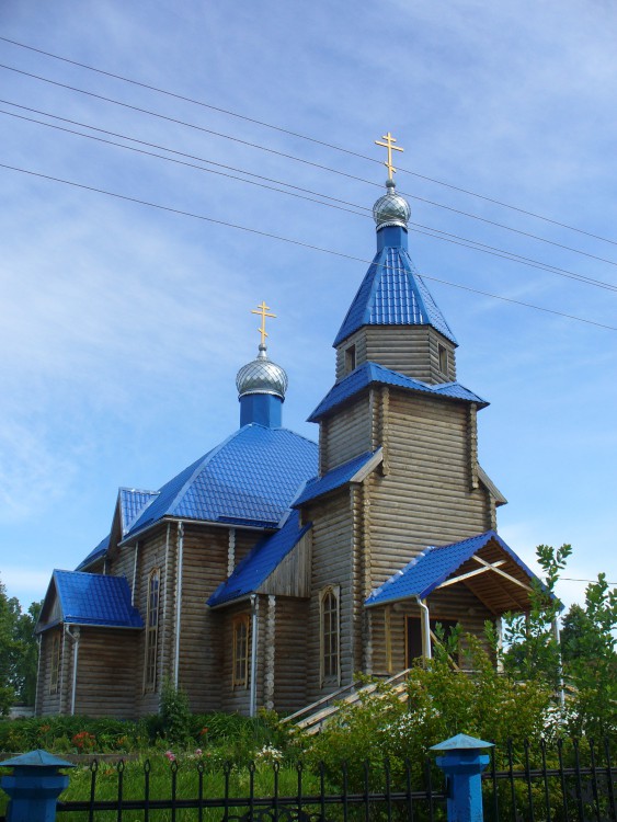 Малые Лызи. Церковь Казанской иконы Божией Матери. фасады