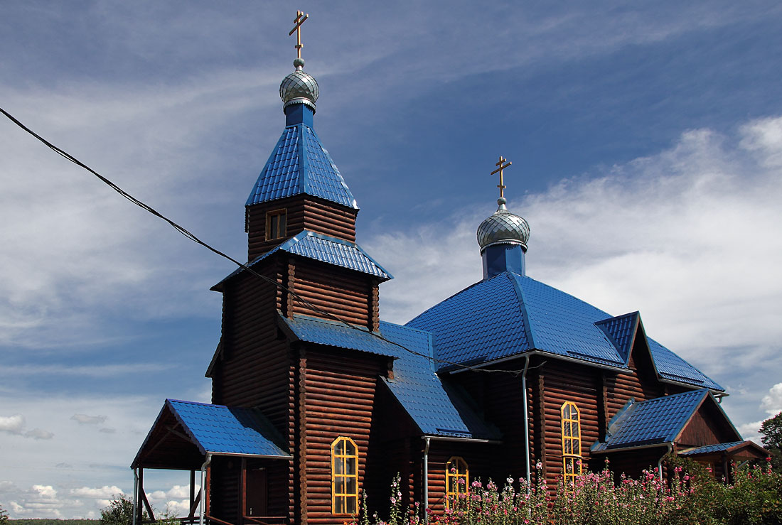 фасады. Церковь Казанской иконы Божией Матери, Малые Лызи (Балтасинский район, Республика Татарстан)