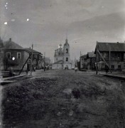 Собор Троицы Живоначальной, Фото 1920-х гг. Вид с улицы Свободы. "Вельский краеведческий музей имени В.Ф. Кулакова"<br>, Вельск, Вельский район, Архангельская область