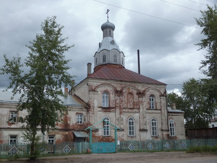Троицкий Шенкурский женский монастырь. Церковь Зосимы и Савватия Соловецких, Шенкурск (Шенкурский район, Архангельская область). фасады, Храм Свв. Зосимы и Савватия Соловецких