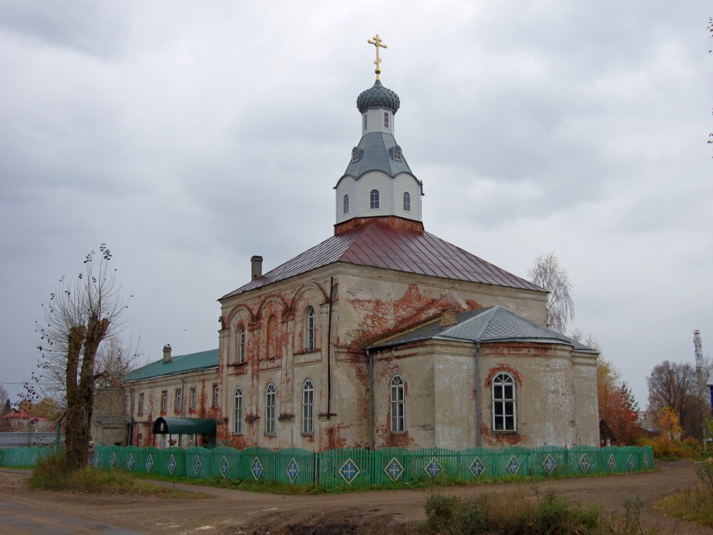 Троицкий Шенкурский женский монастырь. Церковь Зосимы и Савватия Соловецких, Шенкурск (Шенкурский район, Архангельская область). фасады, Вид с юго-востока