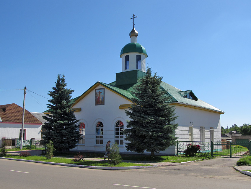 Лиозно. Церковь Воздвижения Креста Господня. фасады