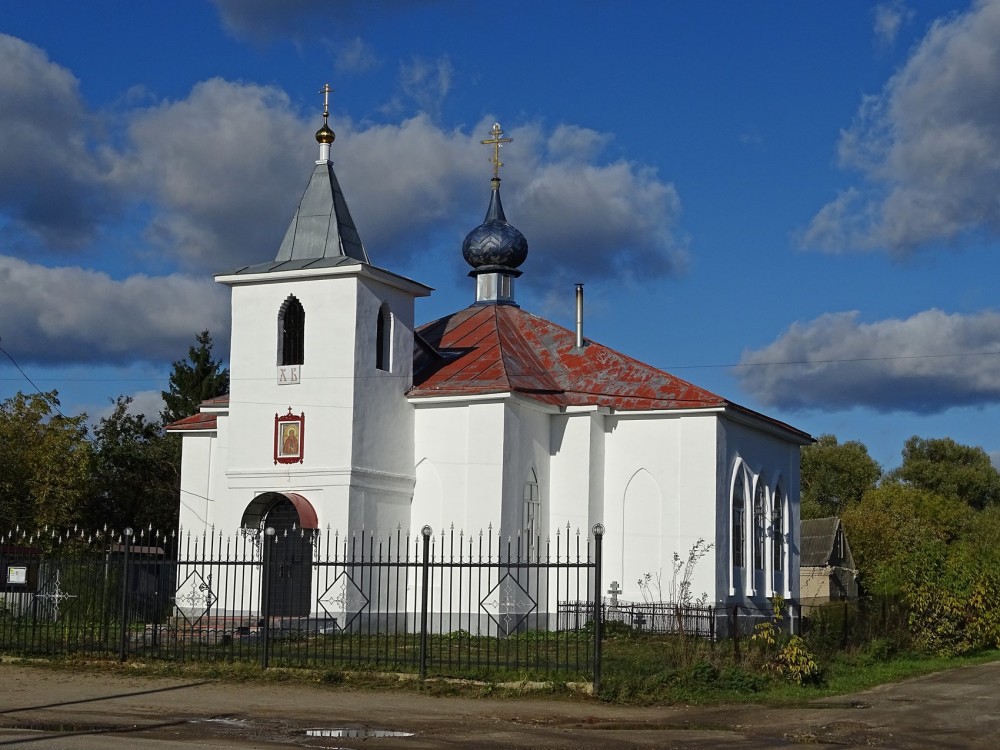 Аньково. Церковь Сергия Радонежского. фасады