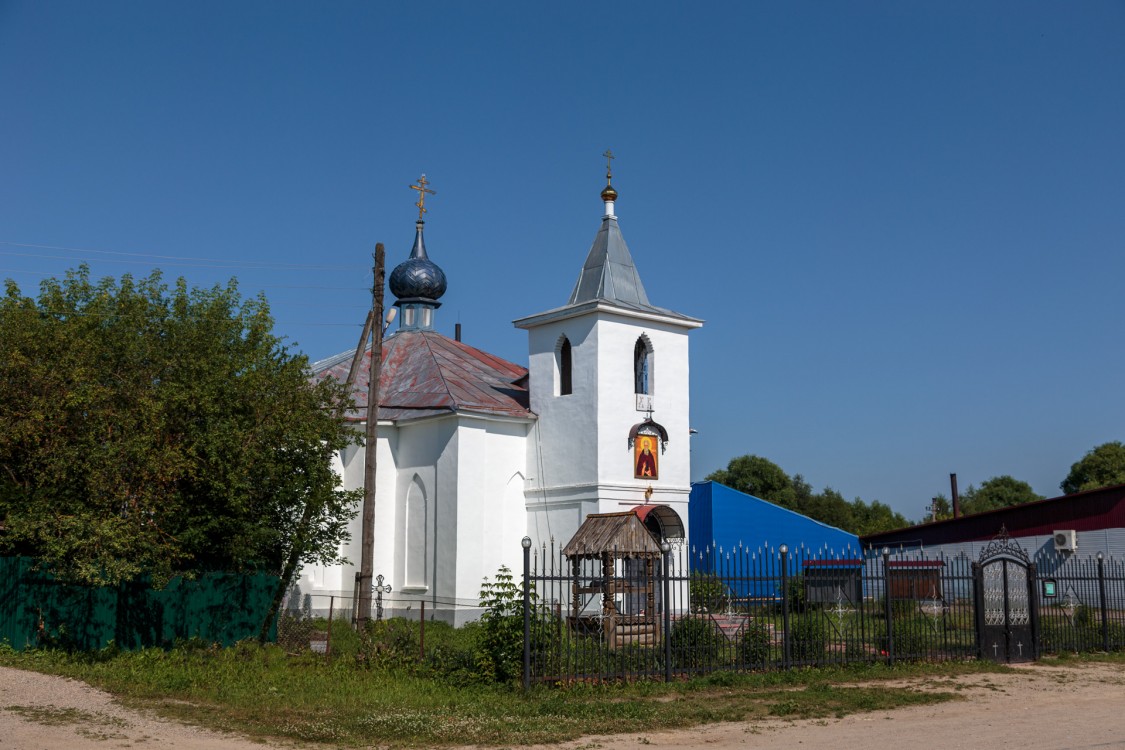 Аньково. Церковь Сергия Радонежского. фасады
