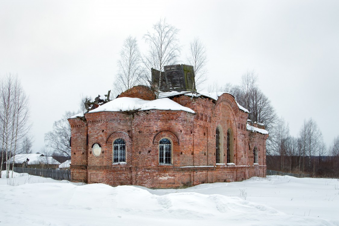 Горинское. Церковь Благовещения Пресвятой Богородицы. фасады