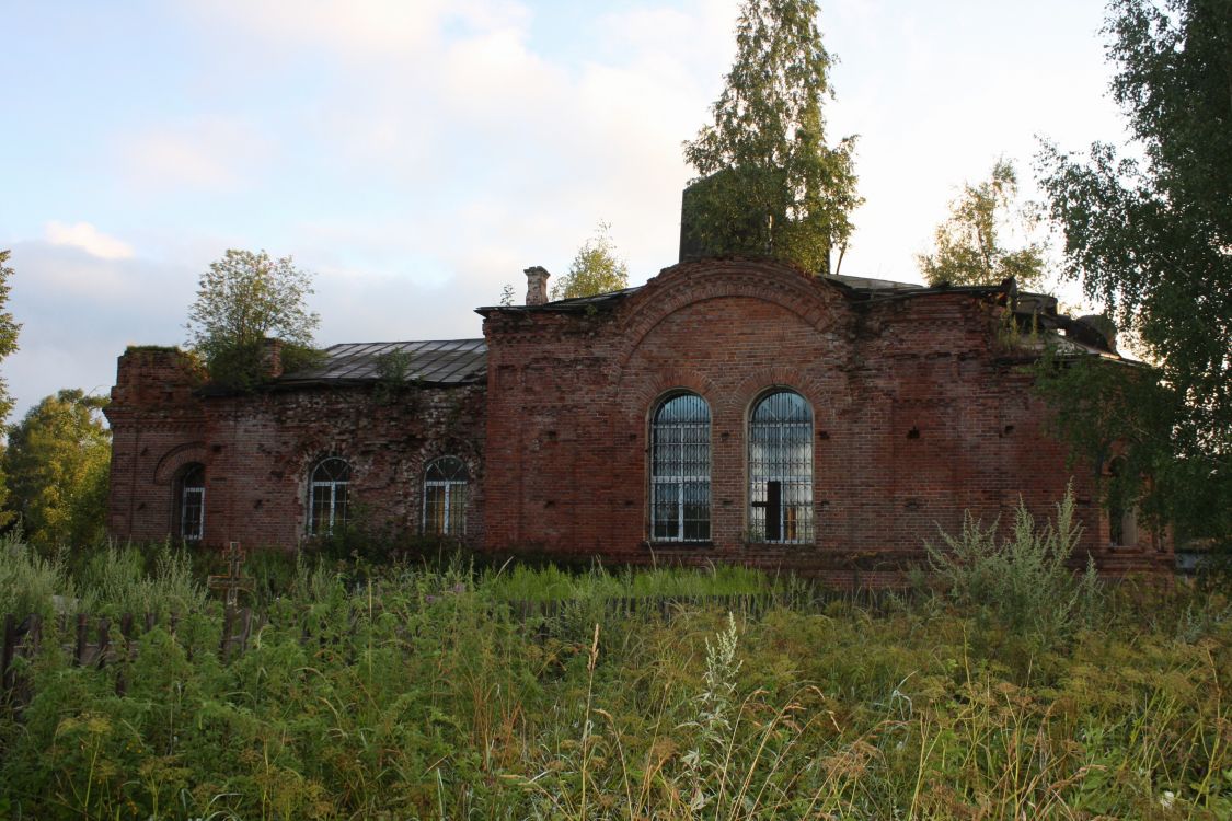 Горинское. Церковь Благовещения Пресвятой Богородицы. фасады