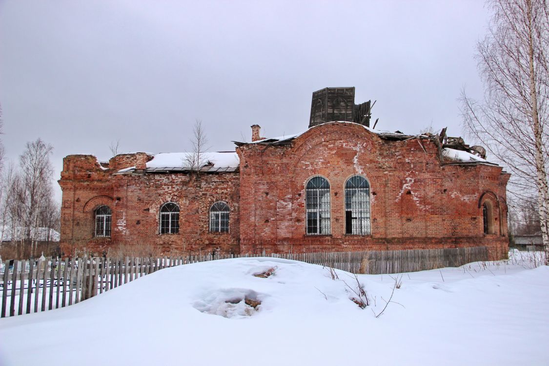 Церковь Благовещения Пресвятой Богородицы, Горинское (Брейтовский район, Ярославская область). фасады