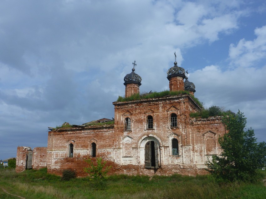 Церковь Михаила Архангела, Русский Юрткуль (Старомайнский район, Ульяновская область). фасады