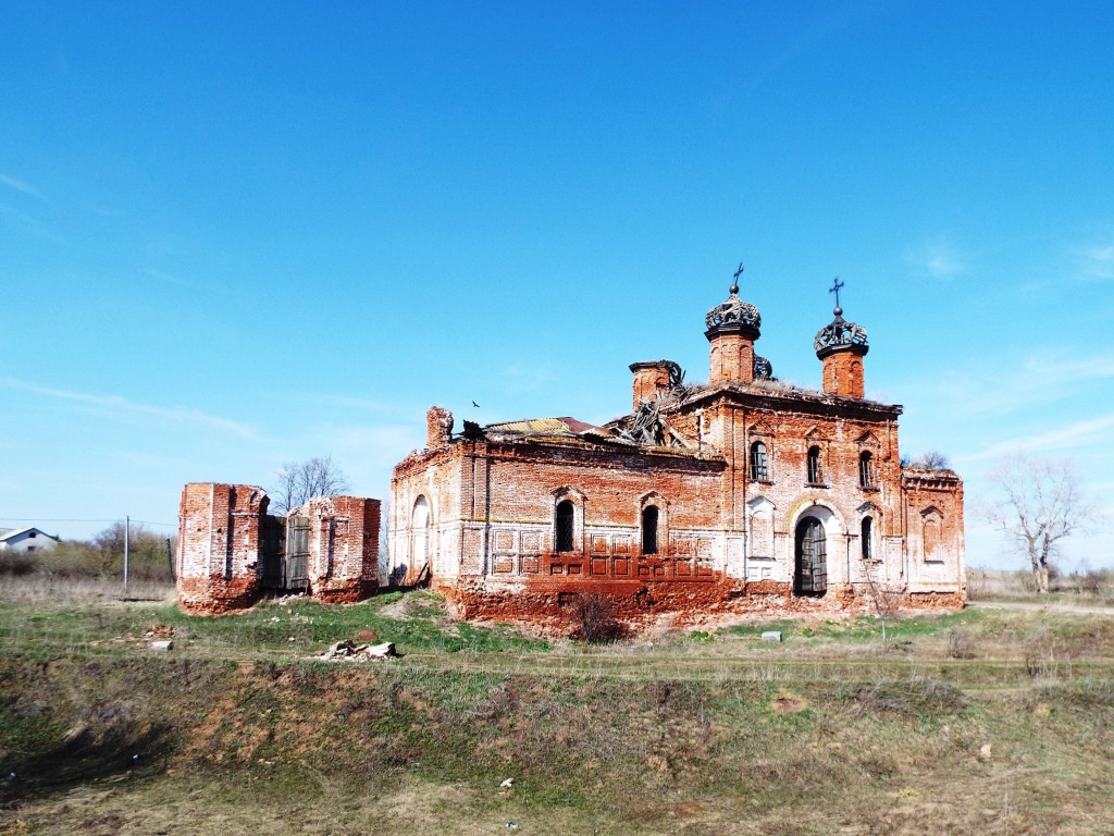 Церковь Михаила Архангела, Русский Юрткуль (Старомайнский район, Ульяновская область). фасады