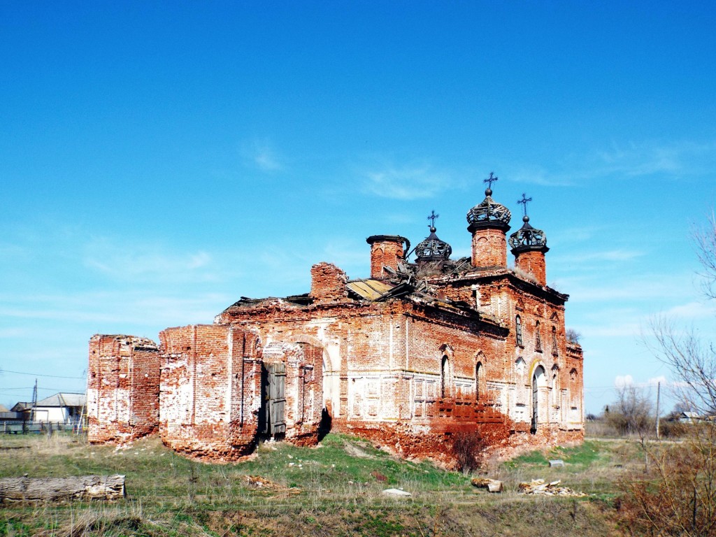 Церковь Михаила Архангела, Русский Юрткуль (Старомайнский район, Ульяновская область). фасады