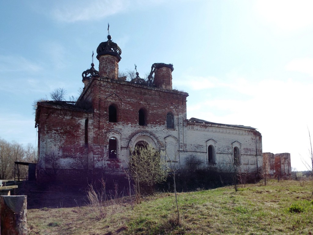 Церковь Михаила Архангела, Русский Юрткуль (Старомайнский район, Ульяновская область). фасады